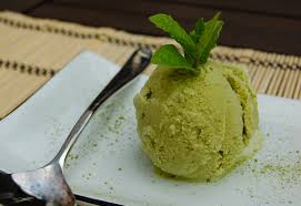 green tea ice creme