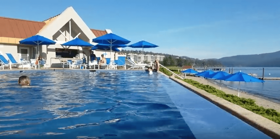 Infinity Pool Coeur d'Alene Resort