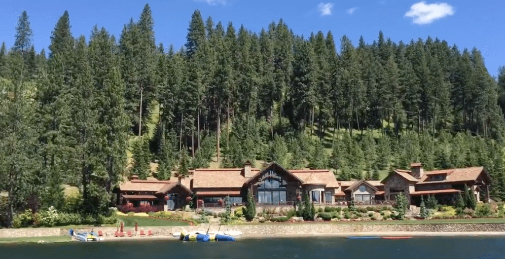 Beautiful Homes on Lake Coeur d'Alene Idaho