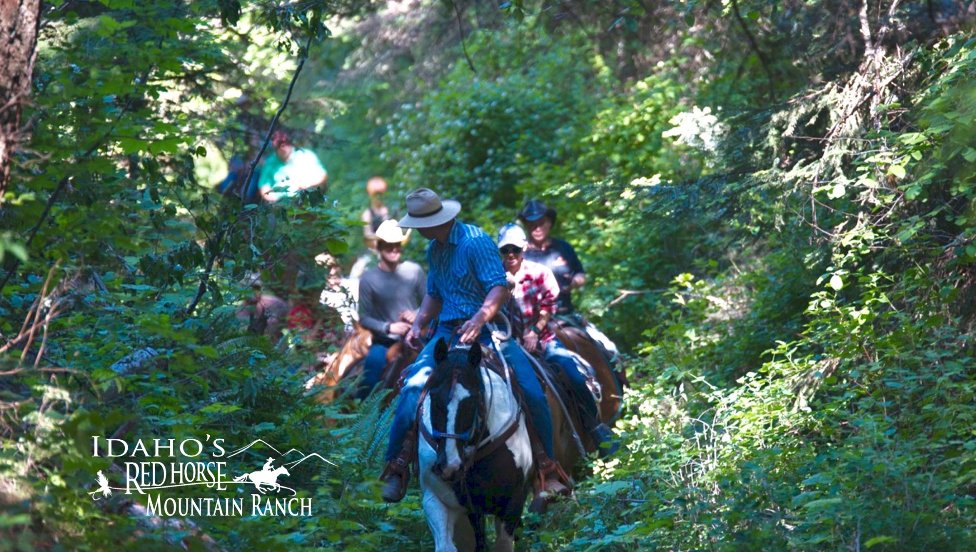 Idaho's Red Horse Mountain Ranch Horseback Riding Dude Ranch