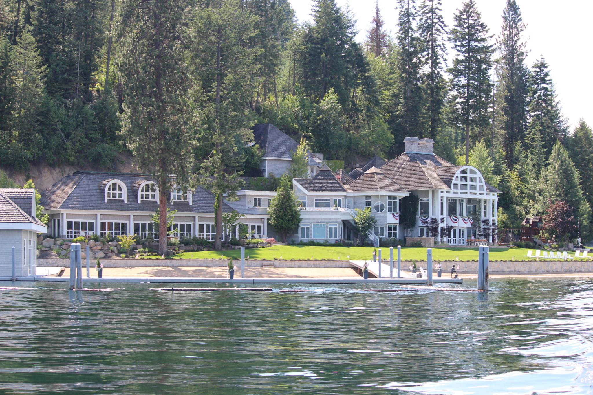 Lake Coeur d'Alene Mansions
