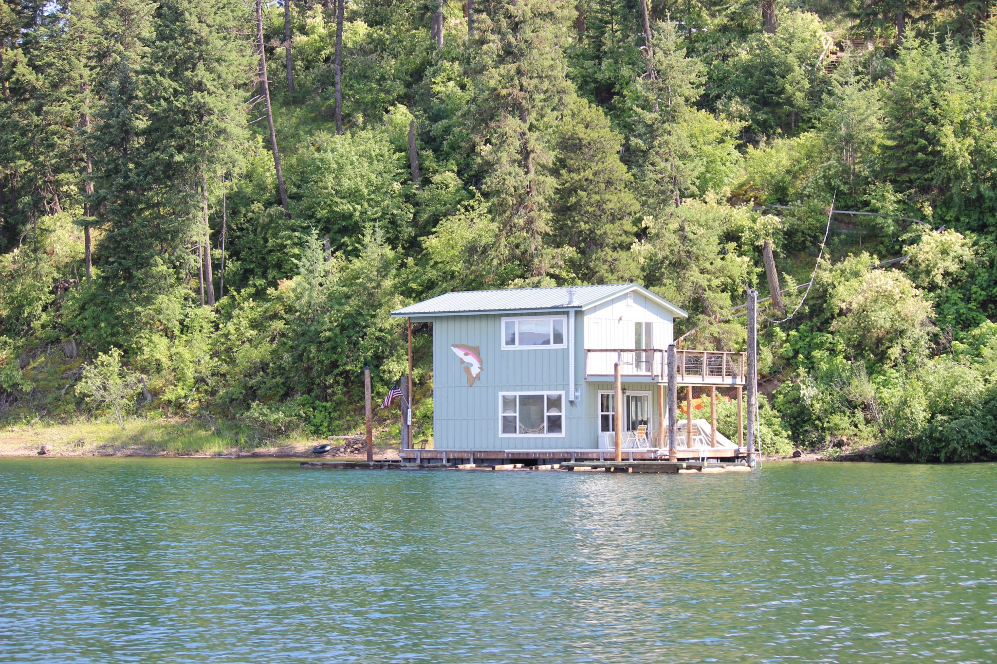Tiny Lake Coeur d'Alene Home