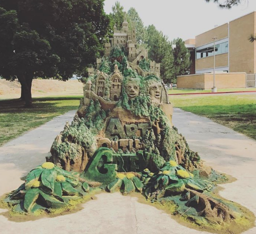 North Idaho College Sand Castle