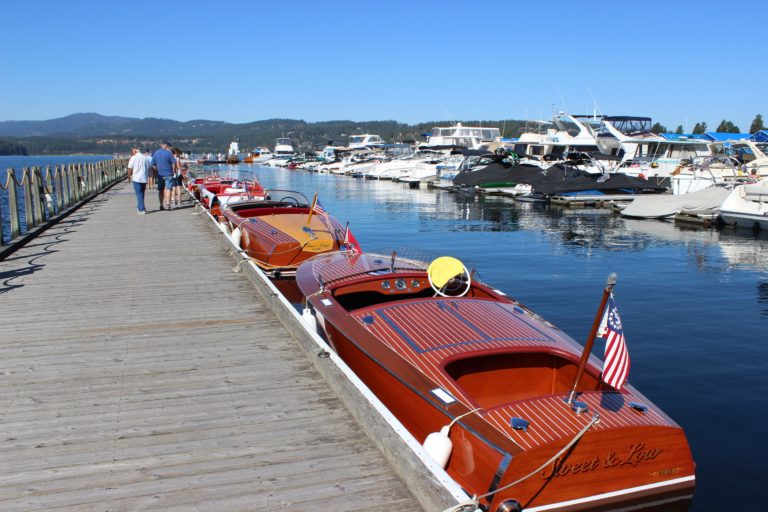 Wooden Boat Show Lake Coeur d'Alene