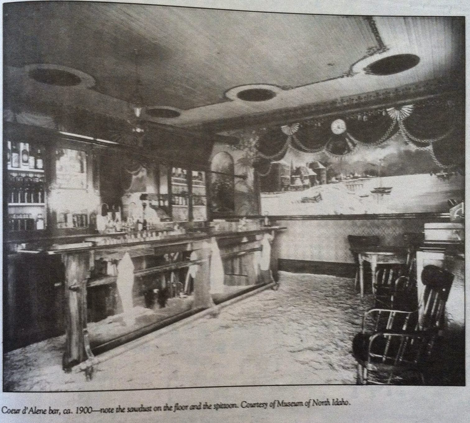 Coeur d'Alene Bar 1900